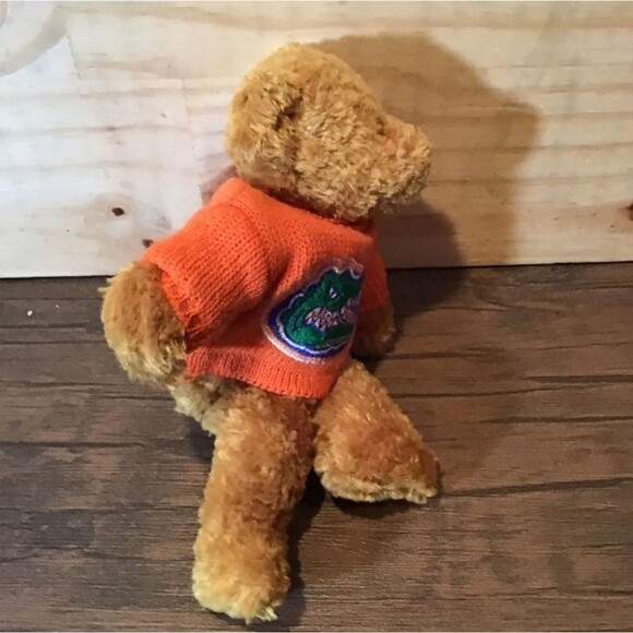Plushland 2000 March of Dimes Florida Gators Bean Bag Bear w/ Sweater Vintage - Picture 3 of 3